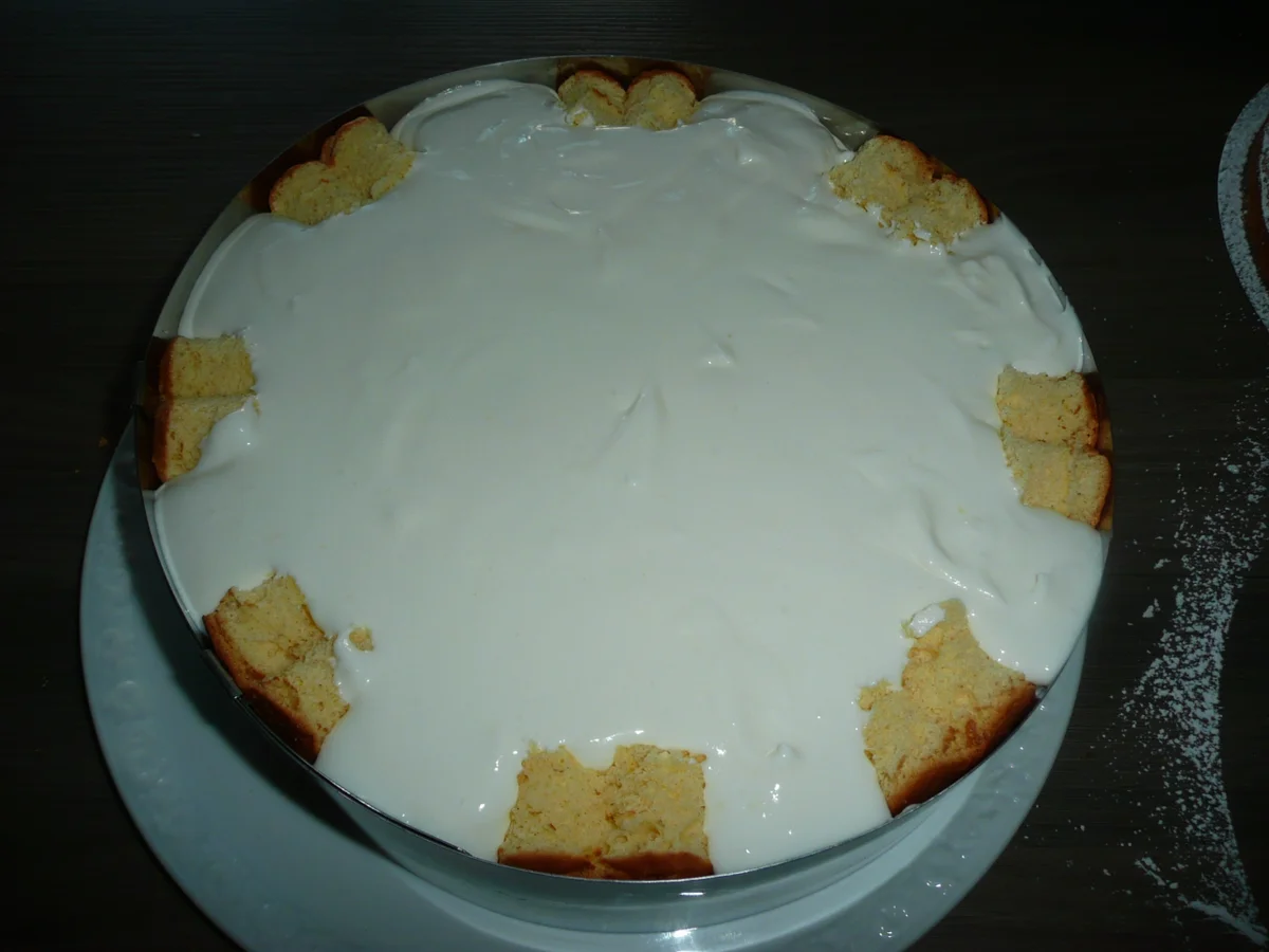 Käsesahnetorte zum 73. Geburtstag - Rezept - Bild Nr. 3545