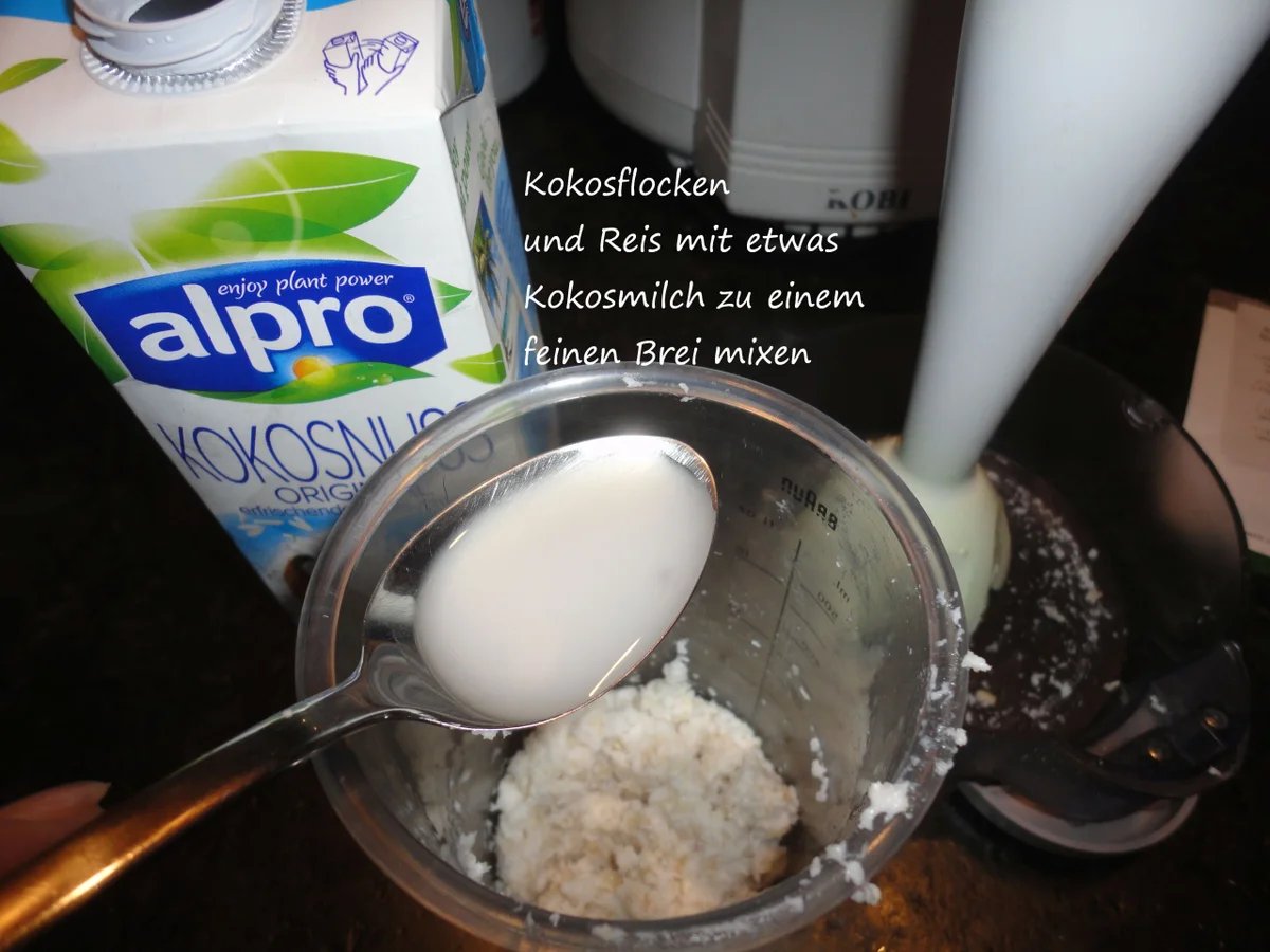 Indisches Kokos/Reis Flammerie - Rezept - Bild Nr. 3562