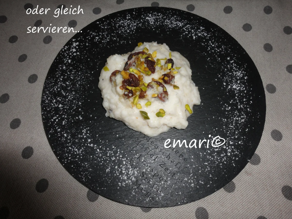 Indisches Kokos/Reis Flammerie - Rezept - Bild Nr. 3569
