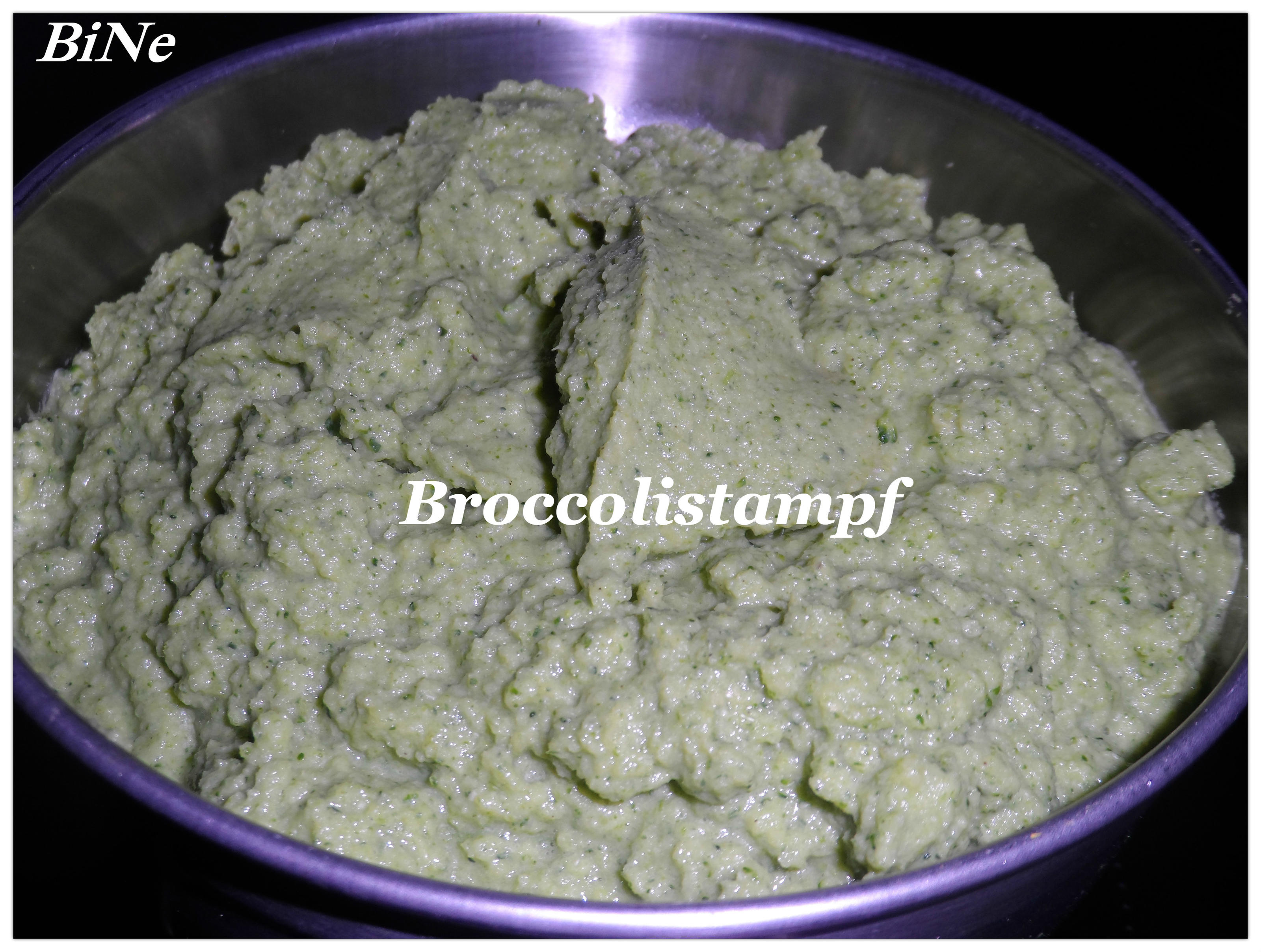 Bilder für BiNe` S BROCCOLISTAMPF - Rezept