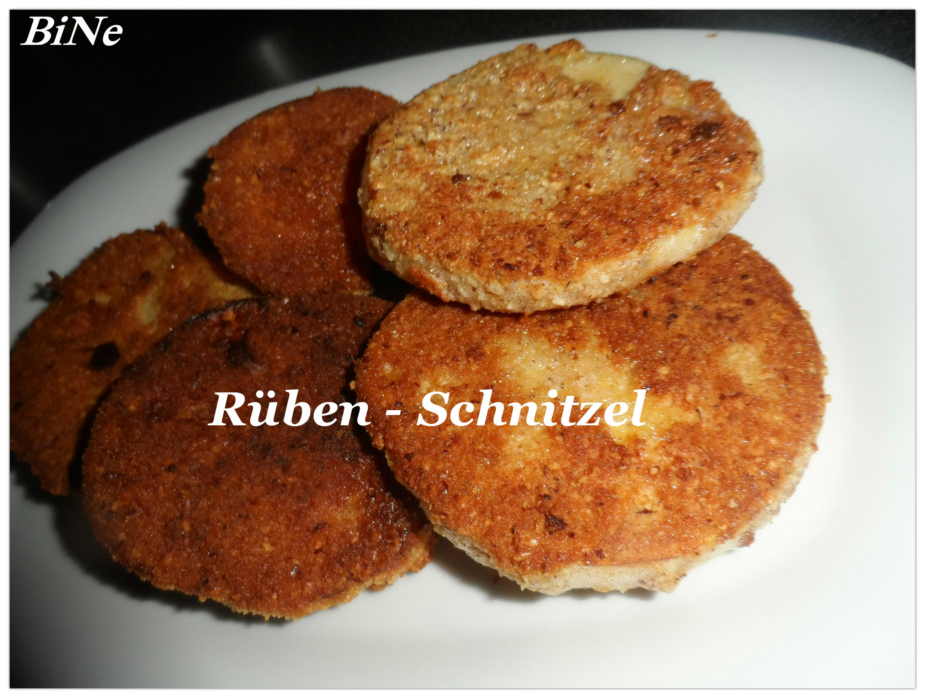 Bilder für BiNe` S RÜBEN - SCHNITZEL - Rezept