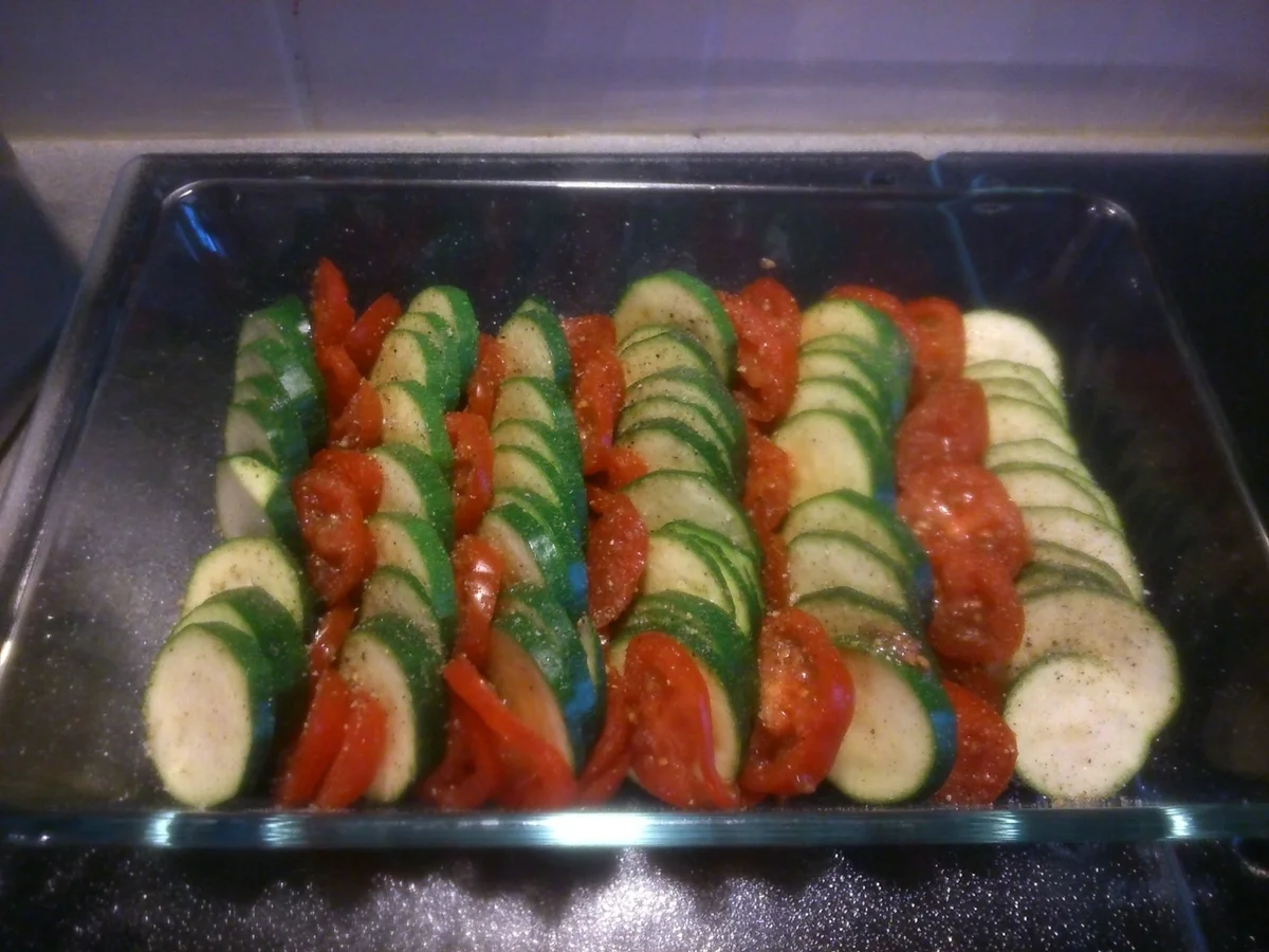 Zucchini-Tomaten-Auflauf - Rezept - Bild Nr. 3605