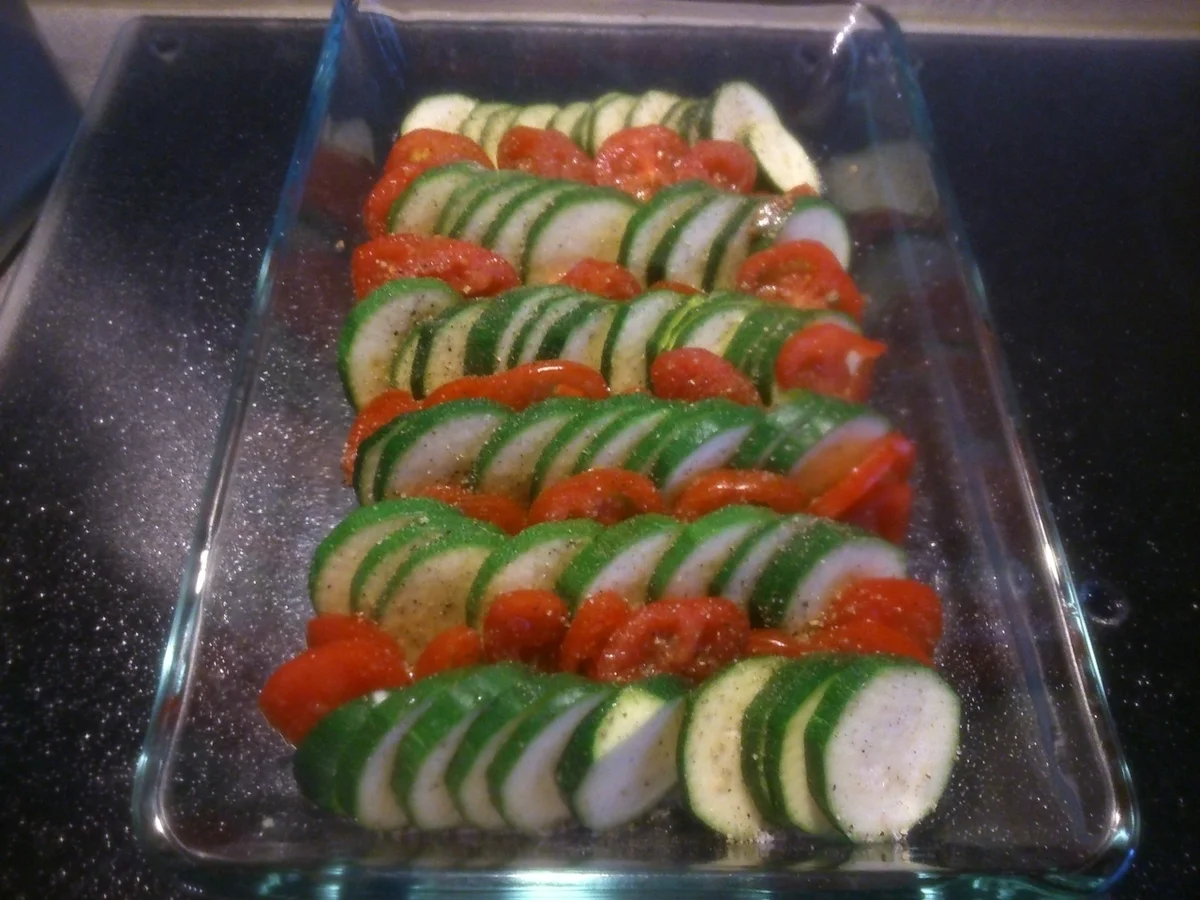 Zucchini-Tomaten-Auflauf - Rezept - Bild Nr. 3607