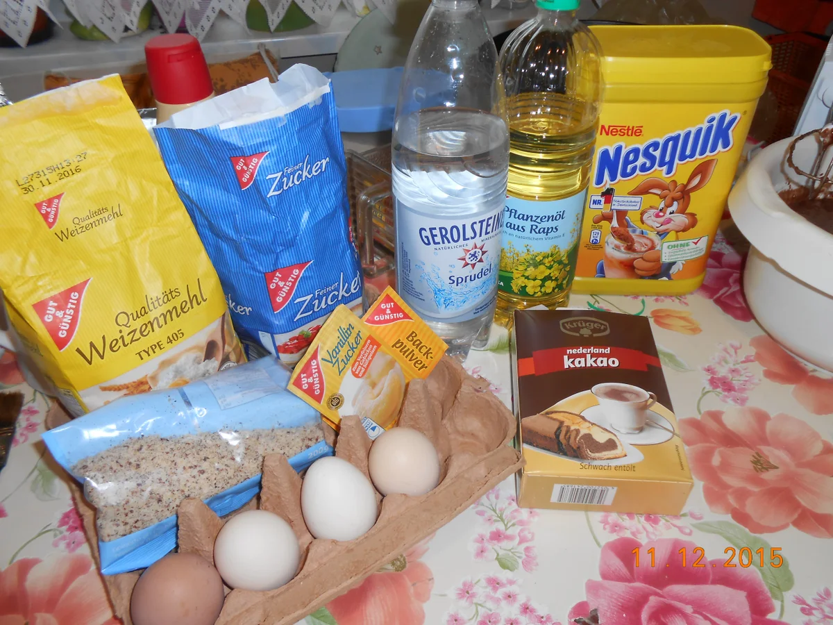 Rezept: Schoko-Sprudel-Kuchen Bild Nr. 3605 Schoko-Sprudel-Kuchen - Rezept - Bild Nr. 3605