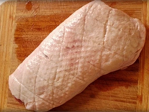 Barbarie Entenbrustfilet nappiert  mit  Porto Armilar-Soße, Rotkohl & „Muster“ Klöß - Rezept - Bild Nr. 3630