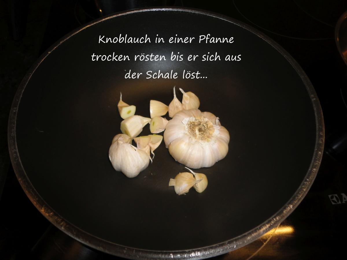 Lachsforelle auf Bärlauchpüree mit gebratenem Knoblauch - Rezept - Bild Nr. 3627