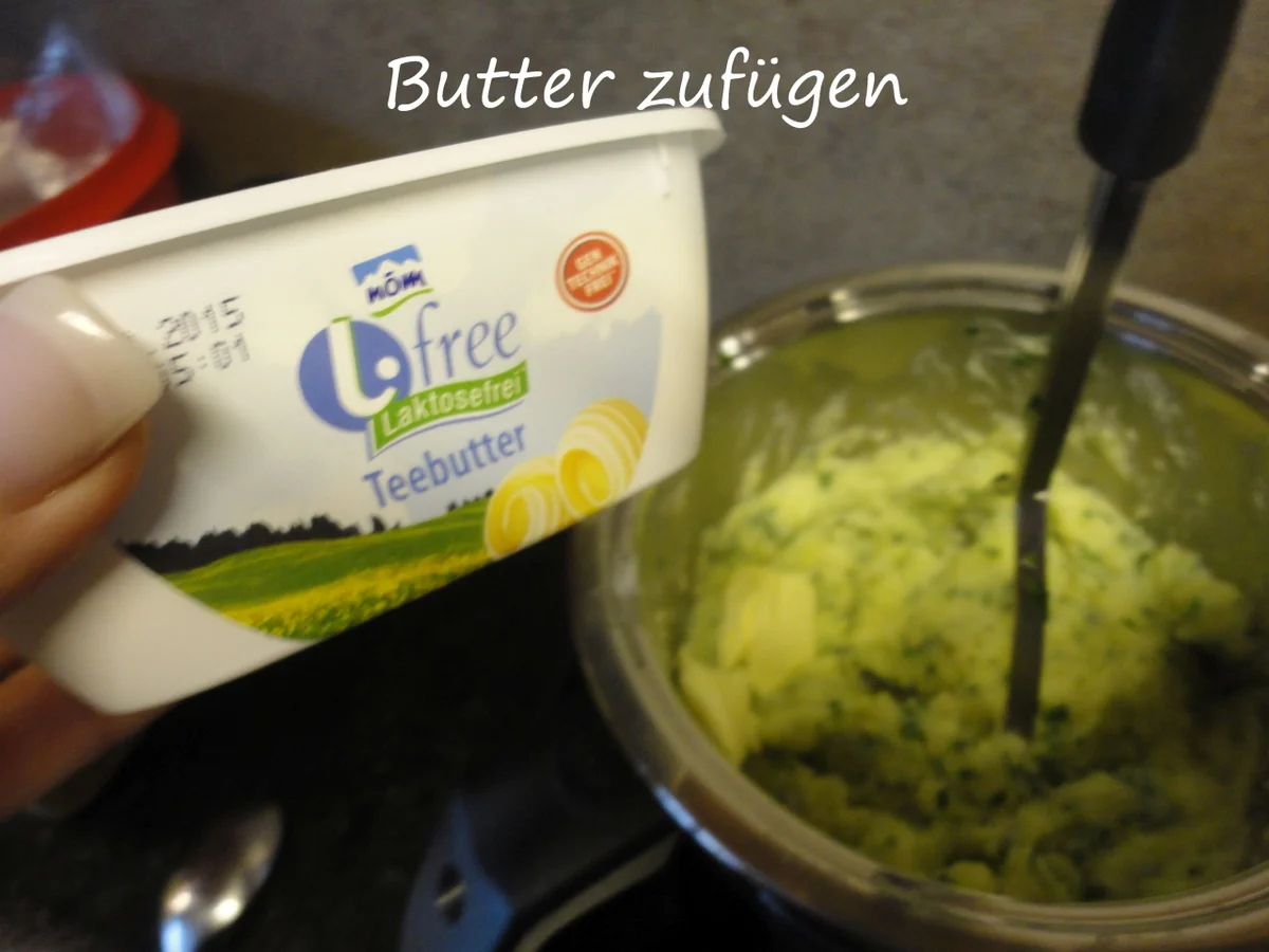 Lachsforelle auf Bärlauchpüree mit gebratenem Knoblauch - Rezept - Bild Nr. 3631