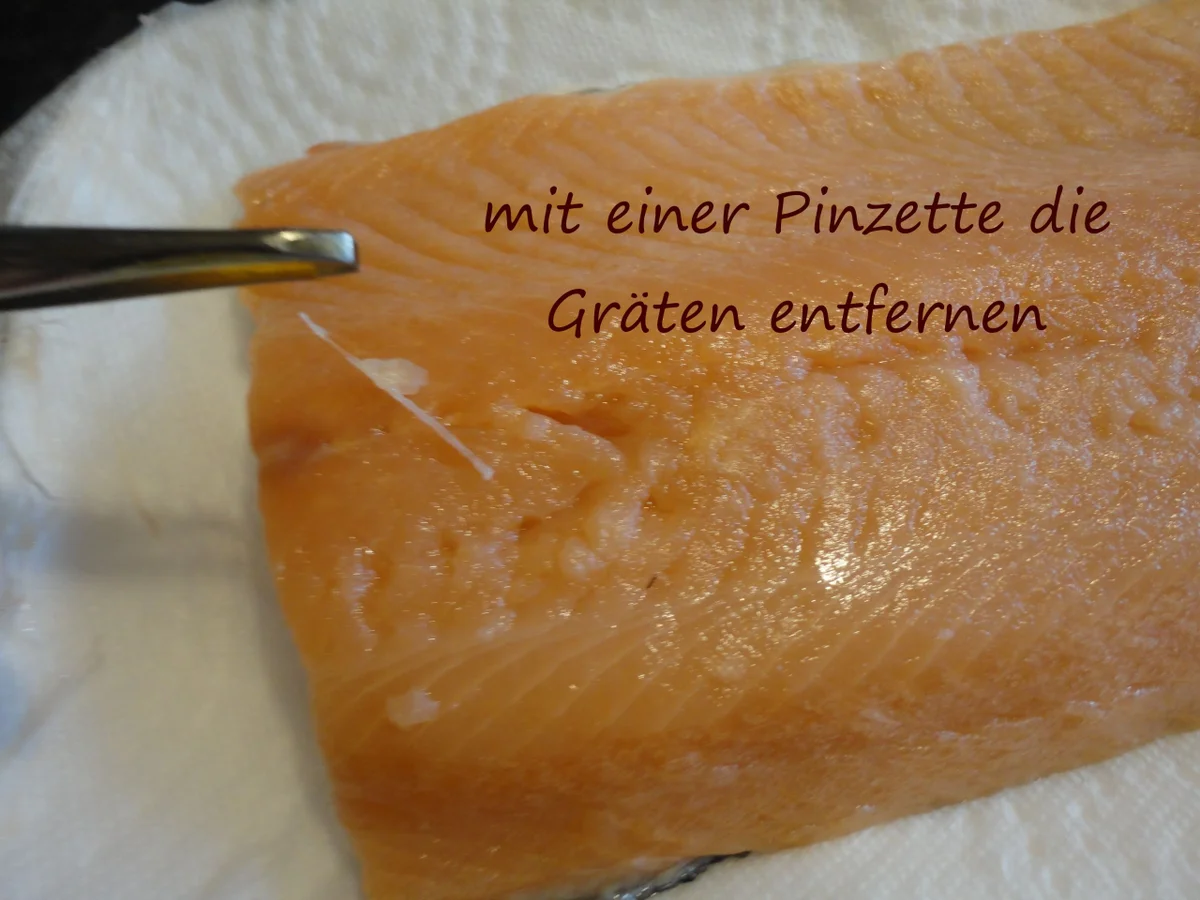 Lachsforelle auf Bärlauchpüree mit gebratenem Knoblauch - Rezept - Bild Nr. 3633