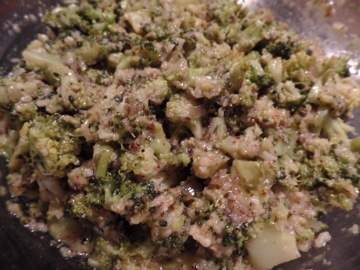 Broccoli-Puffer mit Tomatenqurak - Rezept - Bild Nr. 3690