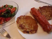 Curry-Sauce pikant, mit Wurst und Kartoffelpuffer - Rezept - Bild Nr. 3700