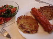Curry-Sauce pikant, mit Wurst und Kartoffelpuffer - Rezept - Bild Nr. 3700