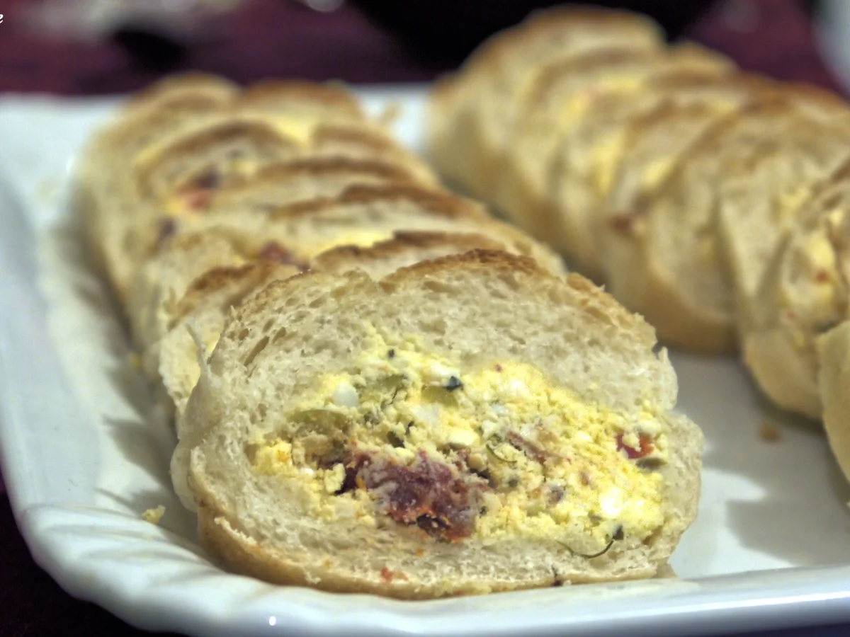 Mediterran gefüllte Baguettes - Rezept - Bild Nr. 3752