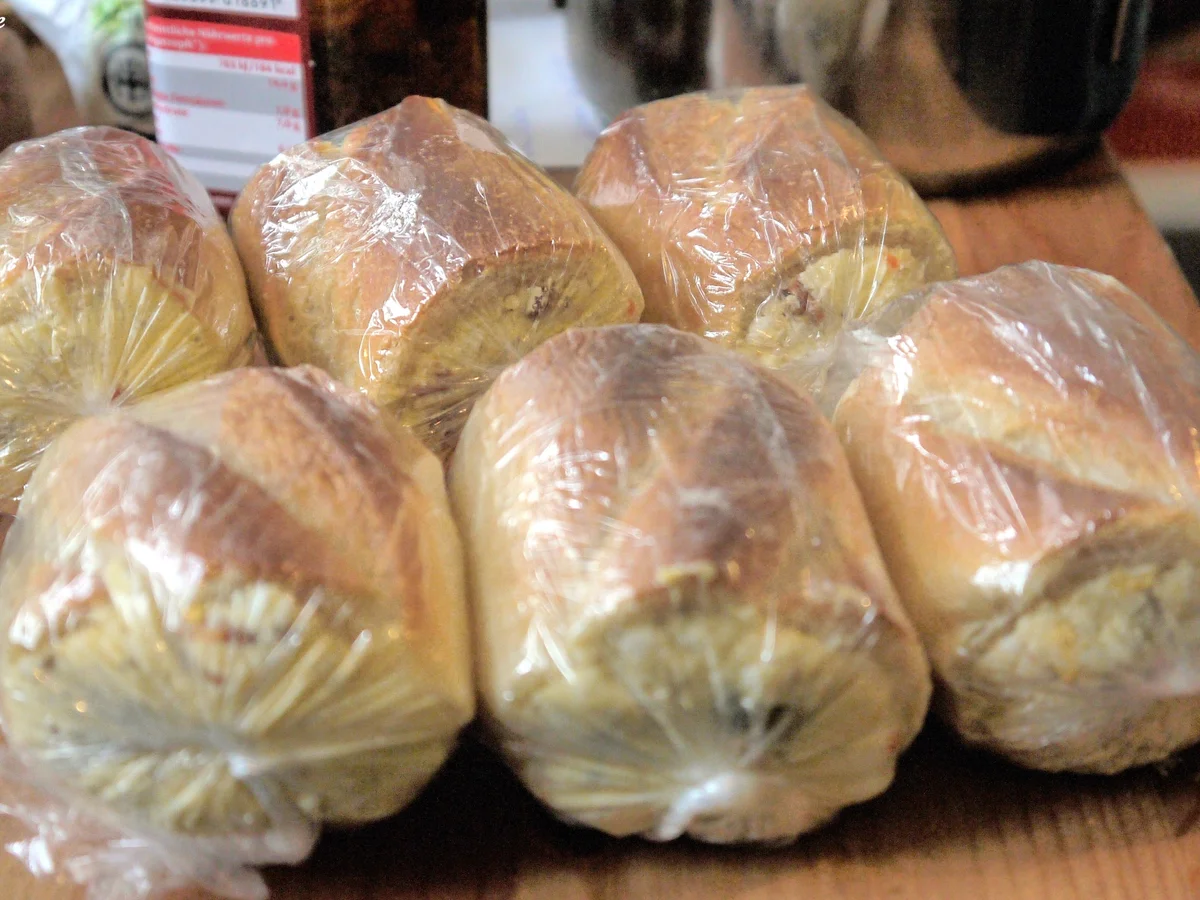 Mediterran gefüllte Baguettes - Rezept - Bild Nr. 3762