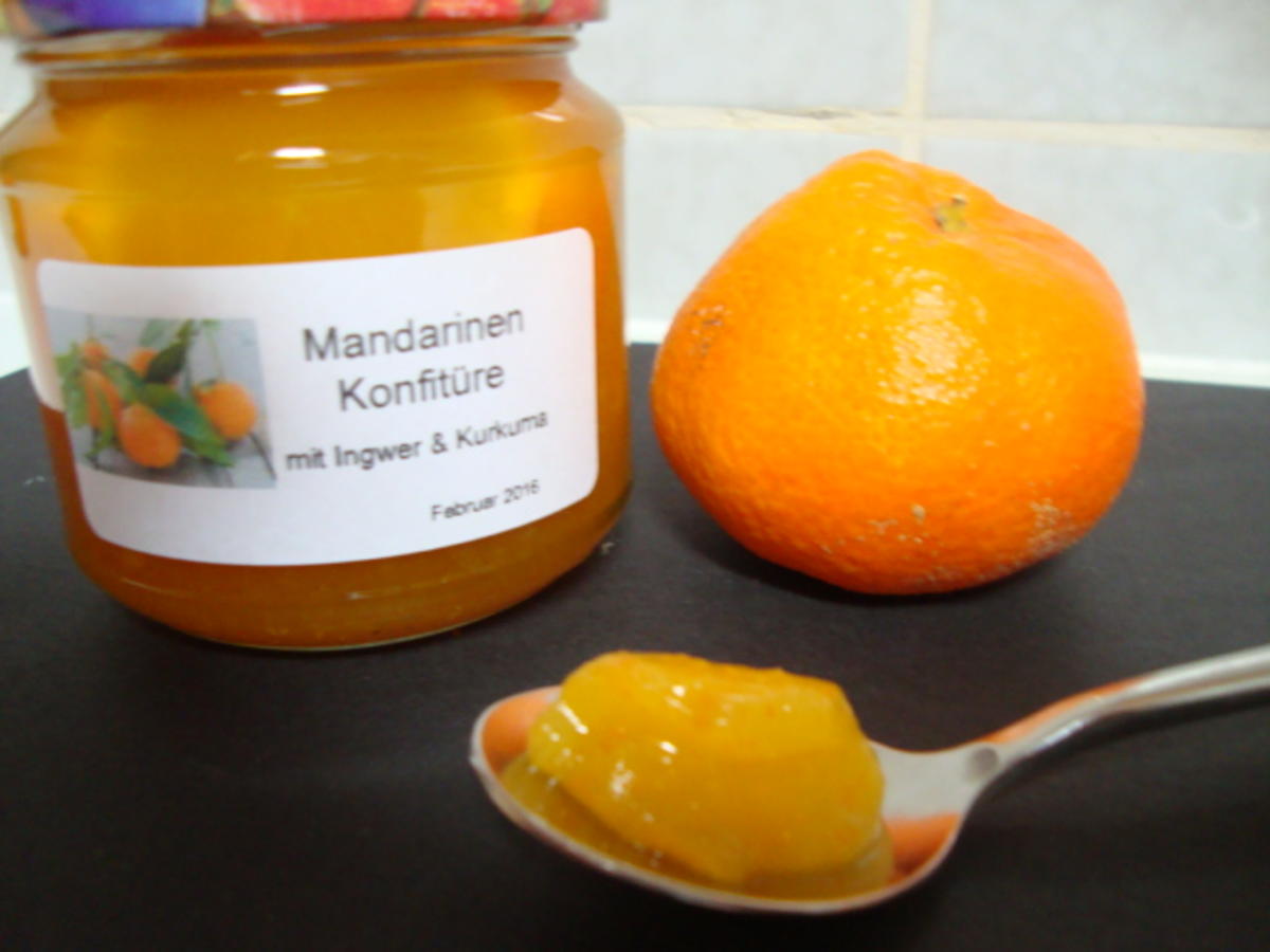 Mandarinen Gelee, mit Ingwer und Kurkuma - Rezept - kochbar.de