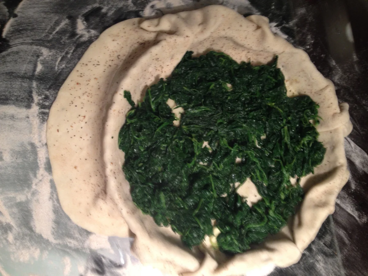 Rezept: Spinat-Ziegenkäsetarte mit Schalottenkompott Bild Nr. 3711 Spinat-Ziegenkäsetarte mit Schalottenkompott - Rezept - Bild Nr. 3711