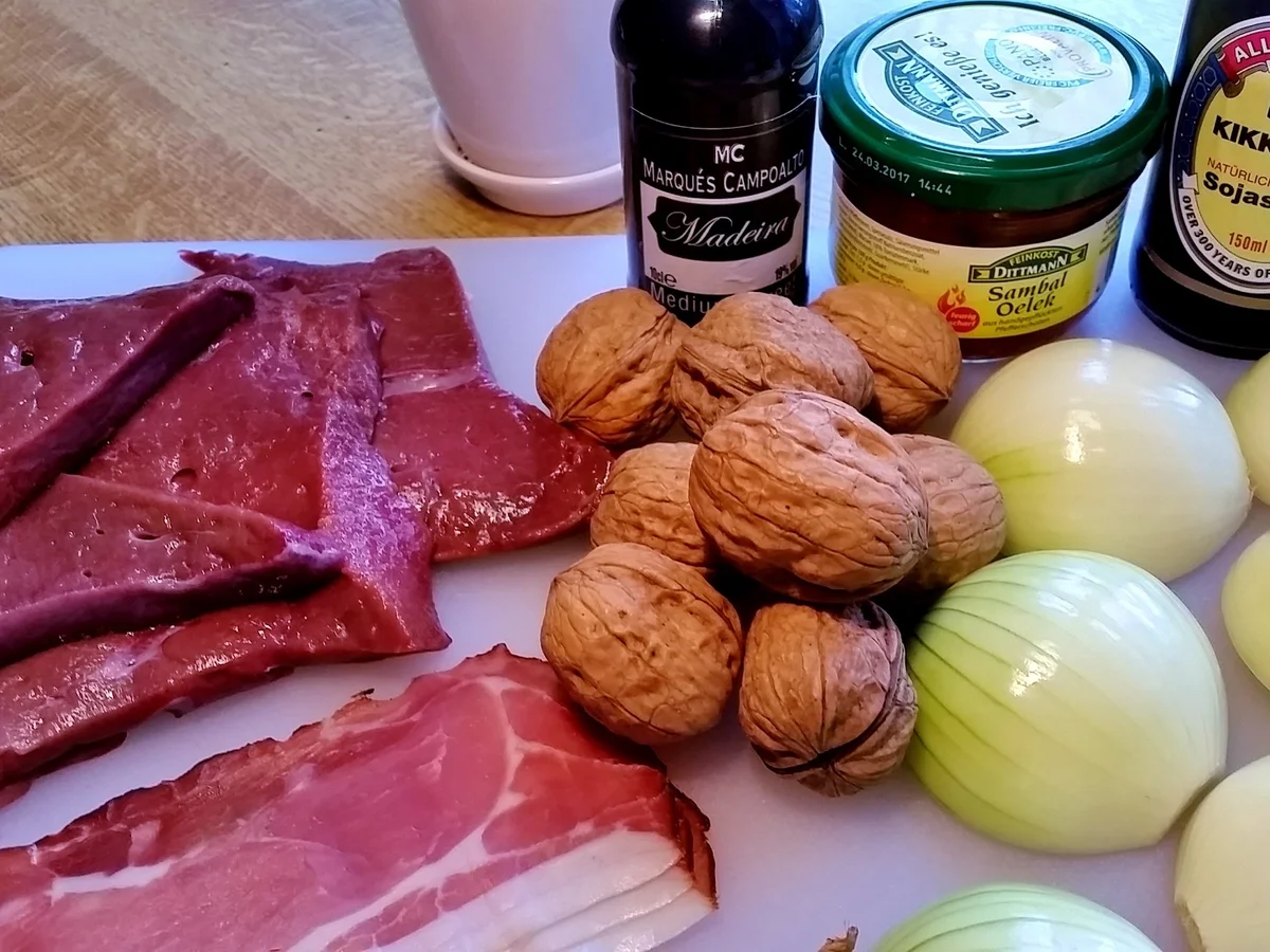 Rinderleber "Malaysia" aus dem Römertopf - Rezept - Bild Nr. 3709