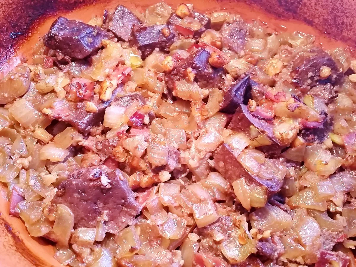 Rinderleber "Malaysia" aus dem Römertopf - Rezept - Bild Nr. 3713