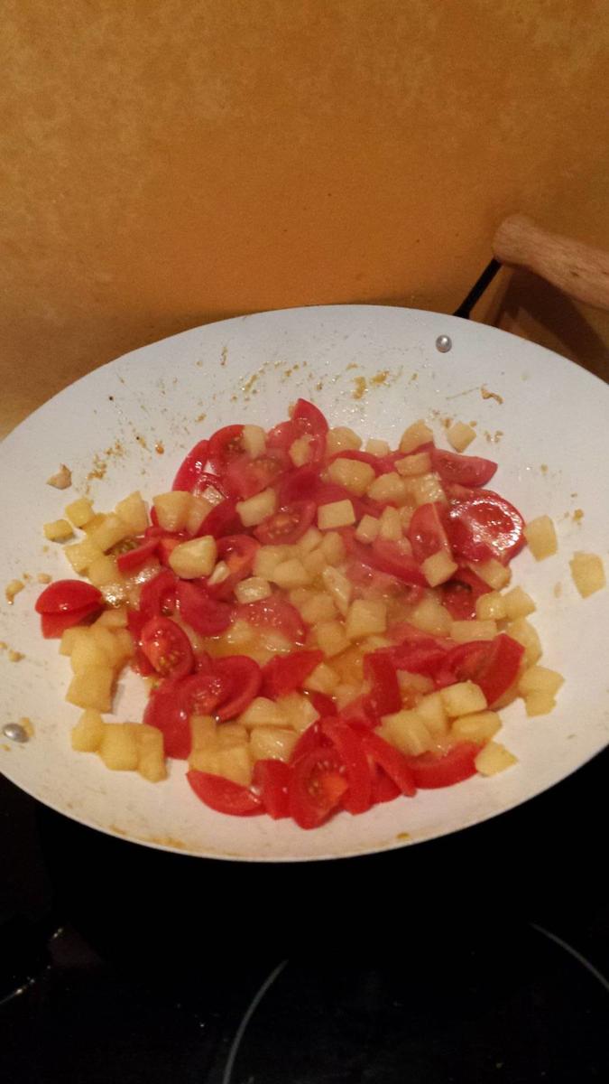 Tomaten-Hähnchen-Pfanne - Rezept - Bild Nr. 4349