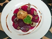 Rote-Bete Capriccio mit karamellisiertem Ziegenkäse und Trüffel - Rezept - Bild Nr. 3732