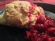 Salzburgernockerl mit Himbeeren - Rezept - Bild Nr. 3732