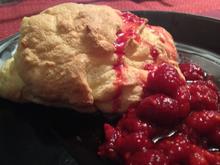 Salzburgernockerl mit Himbeeren - Rezept - Bild Nr. 3732