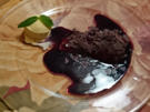 Birne auf Holunder an Vanilleeis und Schokoraspeln - Rezept - Bild Nr. 3767