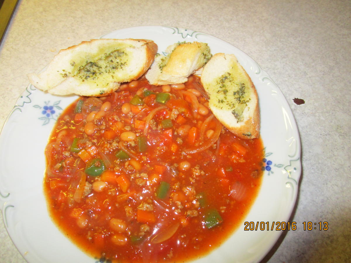 chili con carne mit baked beans - Rezept - Bild Nr. 3775