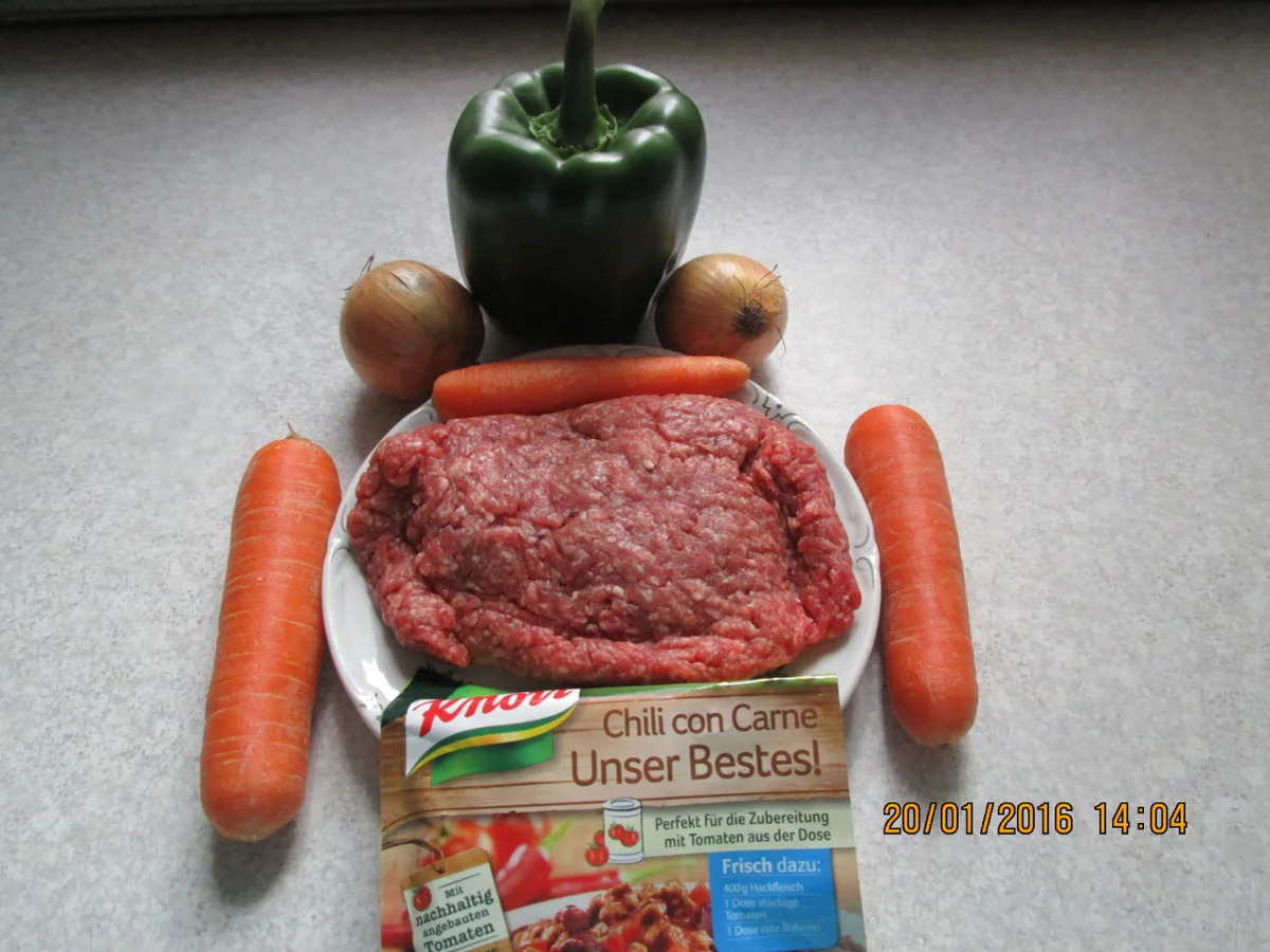 chili con carne mit baked beans - Rezept - Bild Nr. 3777