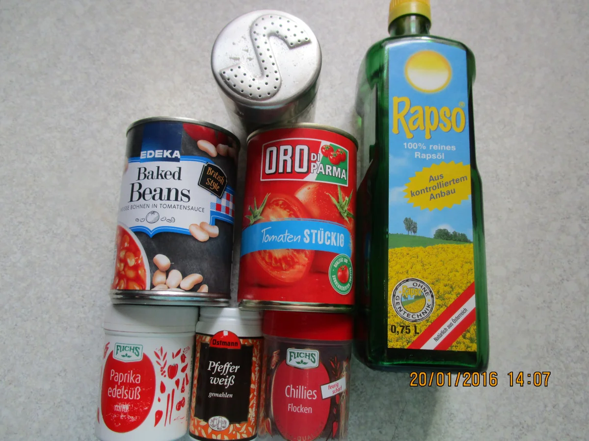 chili con carne mit baked beans - Rezept - Bild Nr. 3778