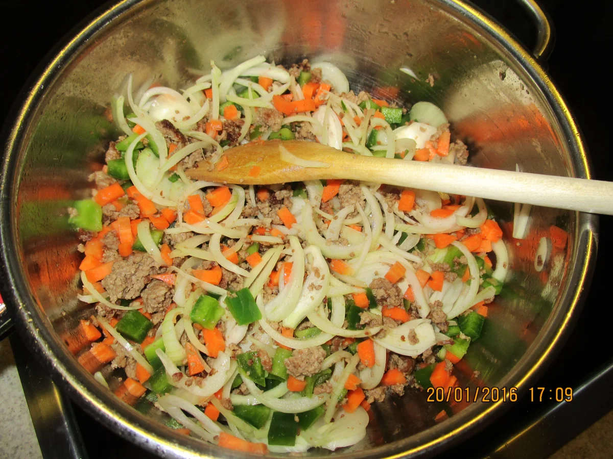 chili con carne mit baked beans - Rezept - Bild Nr. 3787