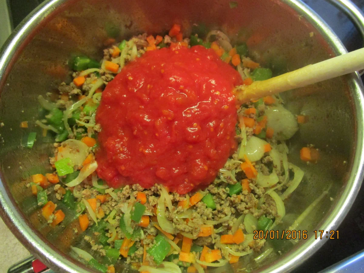 chili con carne mit baked beans - Rezept - Bild Nr. 3789