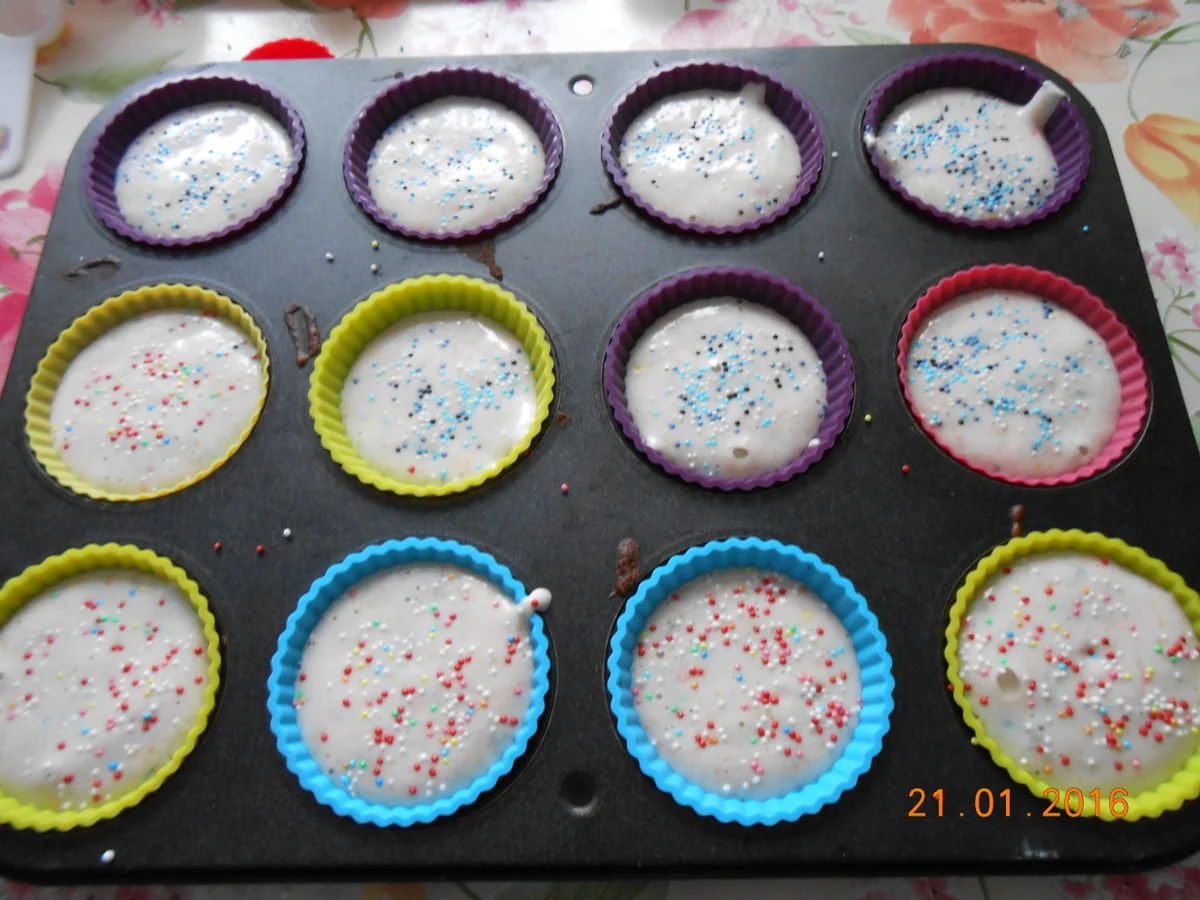 KONFETTI - Kuchen - Rezept - Bild Nr. 3789