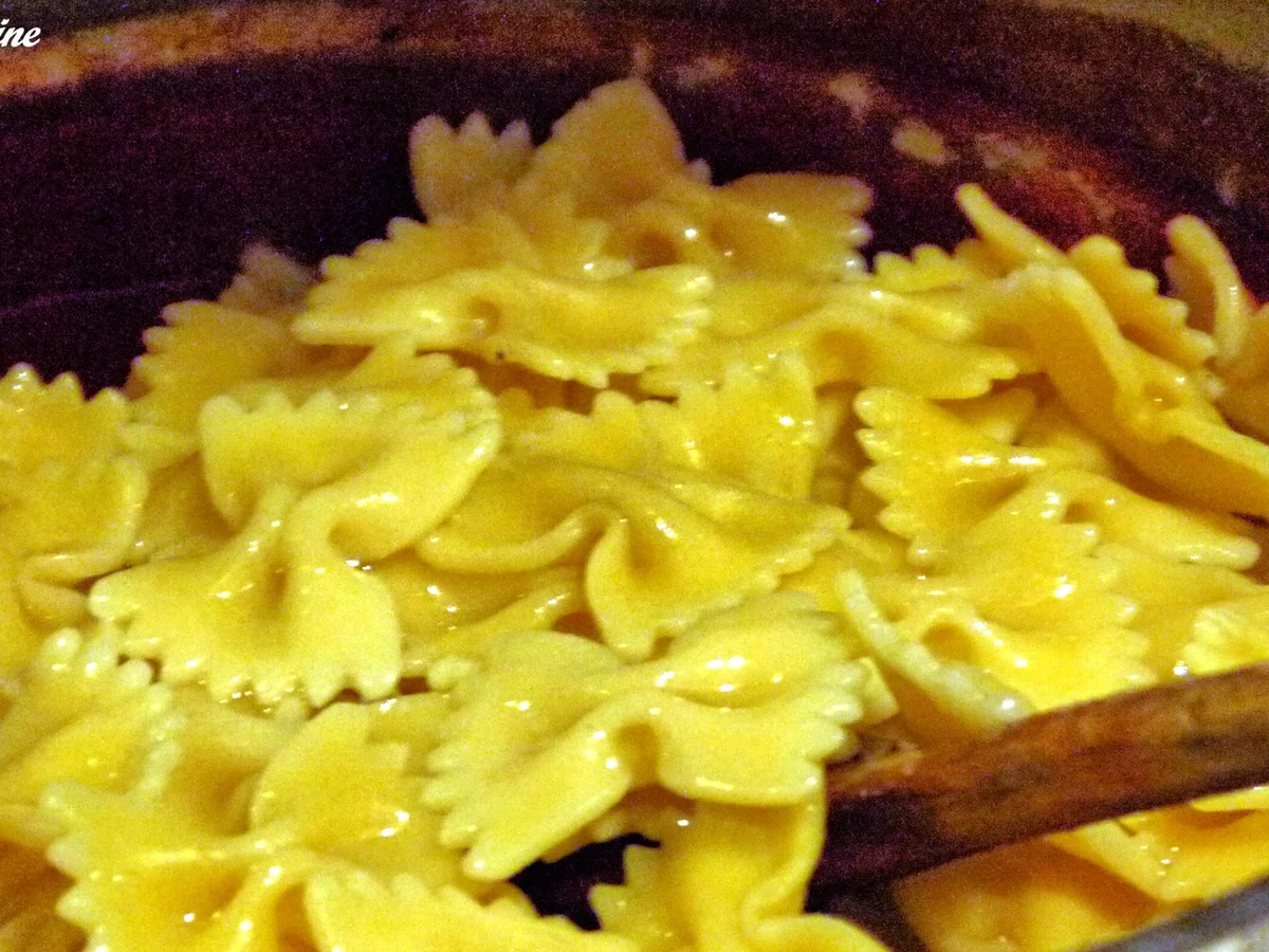 Pasta mit weissen Bohnen - Rezept - Bild Nr. 3814