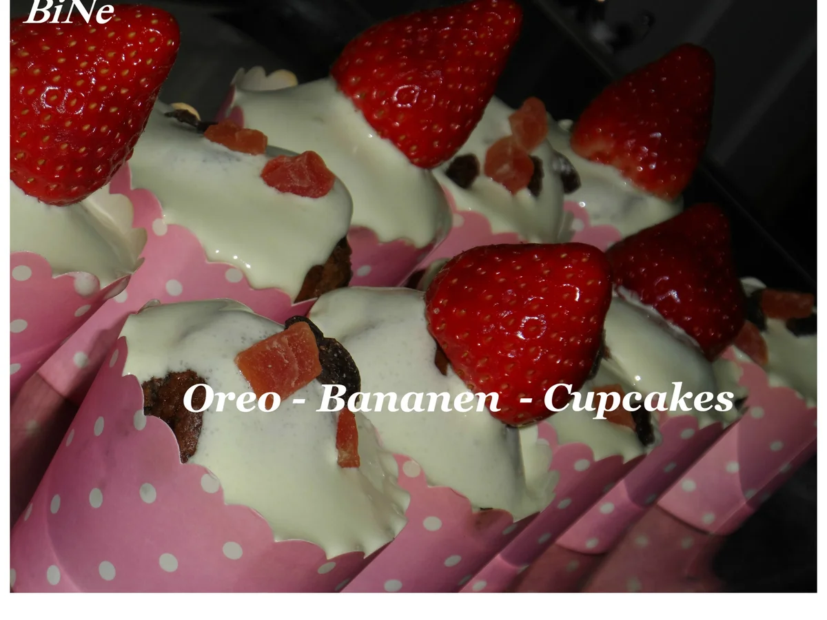 BiNe` S OREO - BANANEN CUPCAKES - Rezept - Bild Nr. 3814