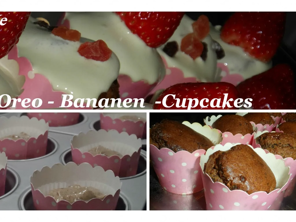 BiNe` S OREO - BANANEN CUPCAKES - Rezept - Bild Nr. 3815