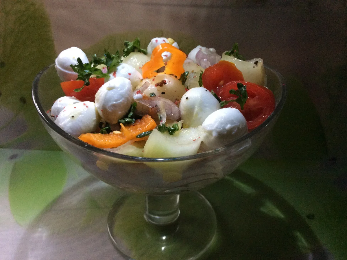 Rezept: Melonensalat Bild Nr. 3823 Melonensalat - Rezept - Bild Nr. 3823