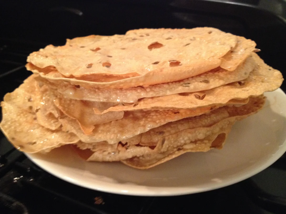 nepalesisches Korianderchutney + Papadums - Rezept - Bild Nr. 3820