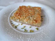 Kleiner Apfelkuchen mit Mandelboden ... zugedeckt nach "Florentiner Art" ... - Rezept - Bild Nr. 3831