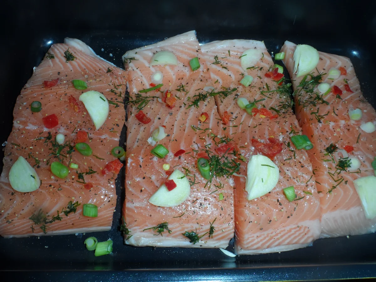 BiNe` S LACHSFILET IM OFEN - Rezept - Bild Nr. 3837
