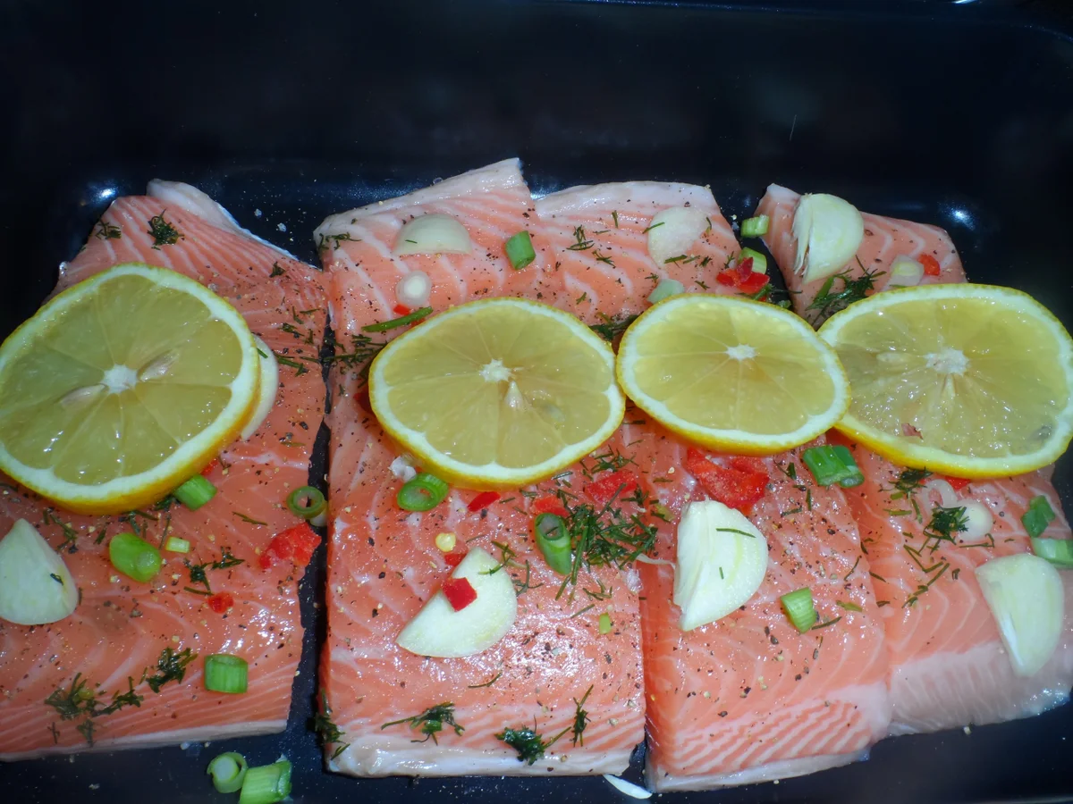 BiNe` S LACHSFILET IM OFEN - Rezept - Bild Nr. 3839