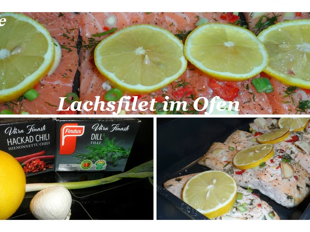 BiNe` S LACHSFILET IM OFEN - Rezept - Bild Nr. 3842