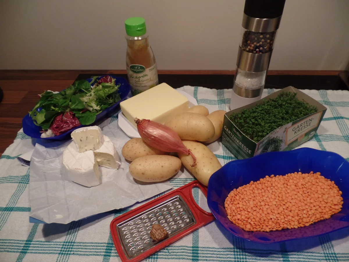 Kartoffel-Linsen-Puffer - Rezept - Bild Nr. 3832