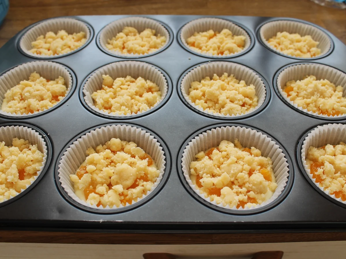 Fruchtige Streusel-Käse-Muffins - Rezept - Bild Nr. 3851