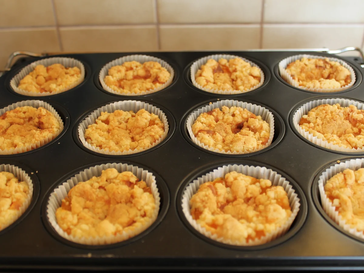 Fruchtige Streusel-Käse-Muffins - Rezept - Bild Nr. 3852