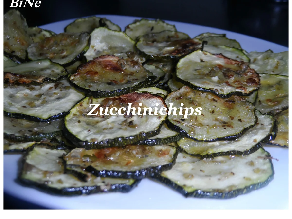 Rezept: BiNe` S ZUCCHINICHIPS Bild Nr. 3857 BiNe` S ZUCCHINICHIPS - Rezept - Bild Nr. 3857