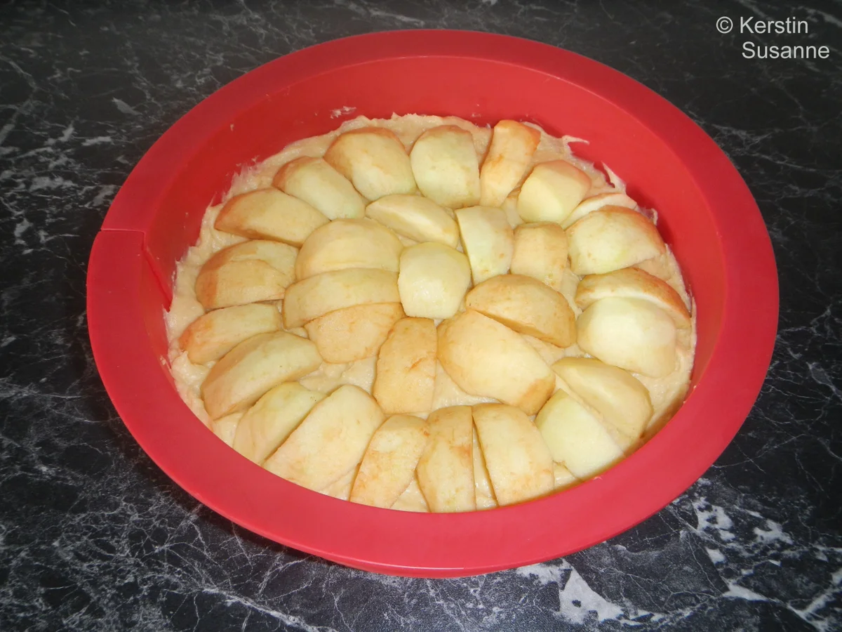 Schmand-Apfelkuchen - Rezept - Bild Nr. 3860