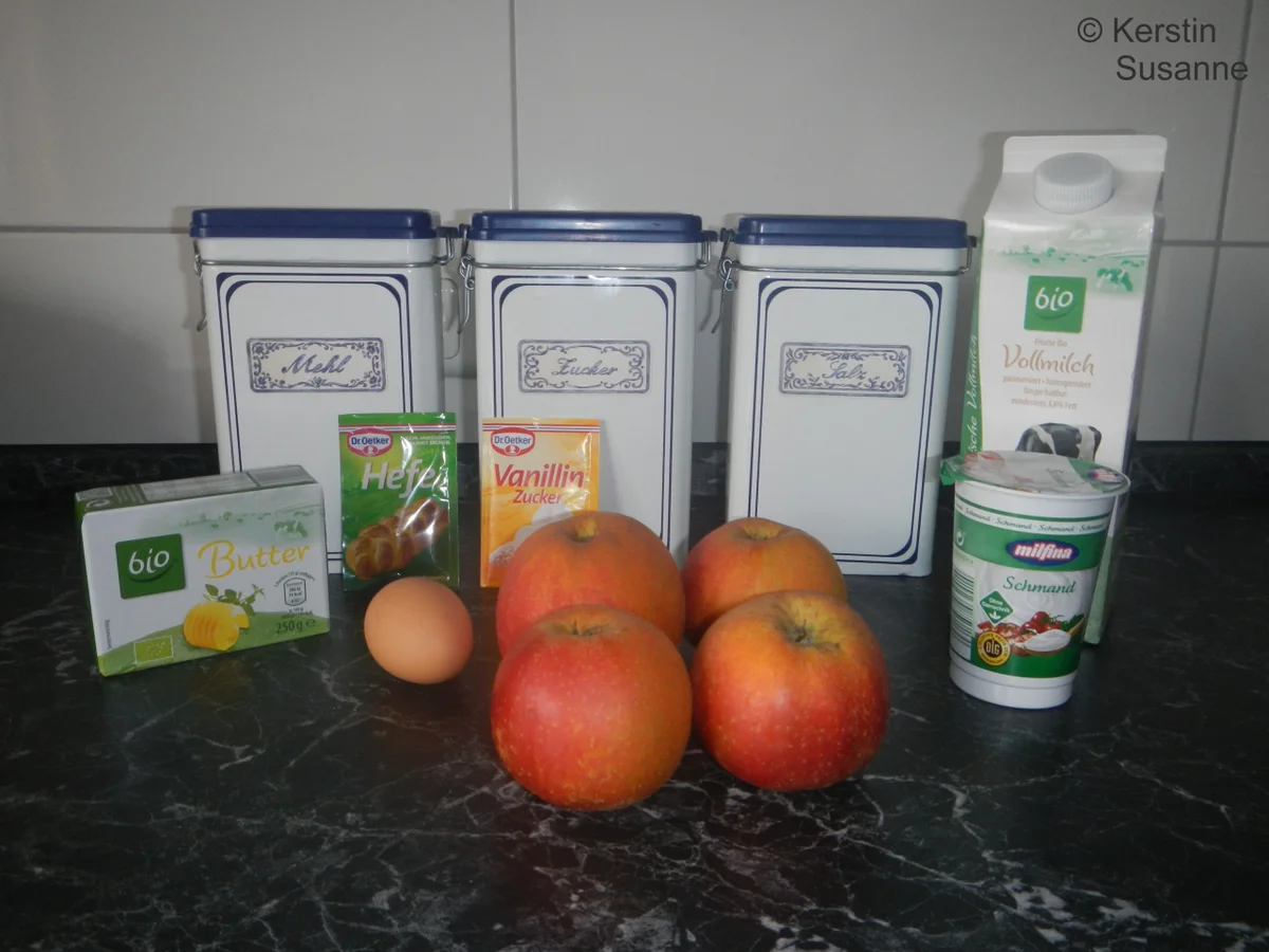 Schmand-Apfelkuchen - Rezept - Bild Nr. 6718