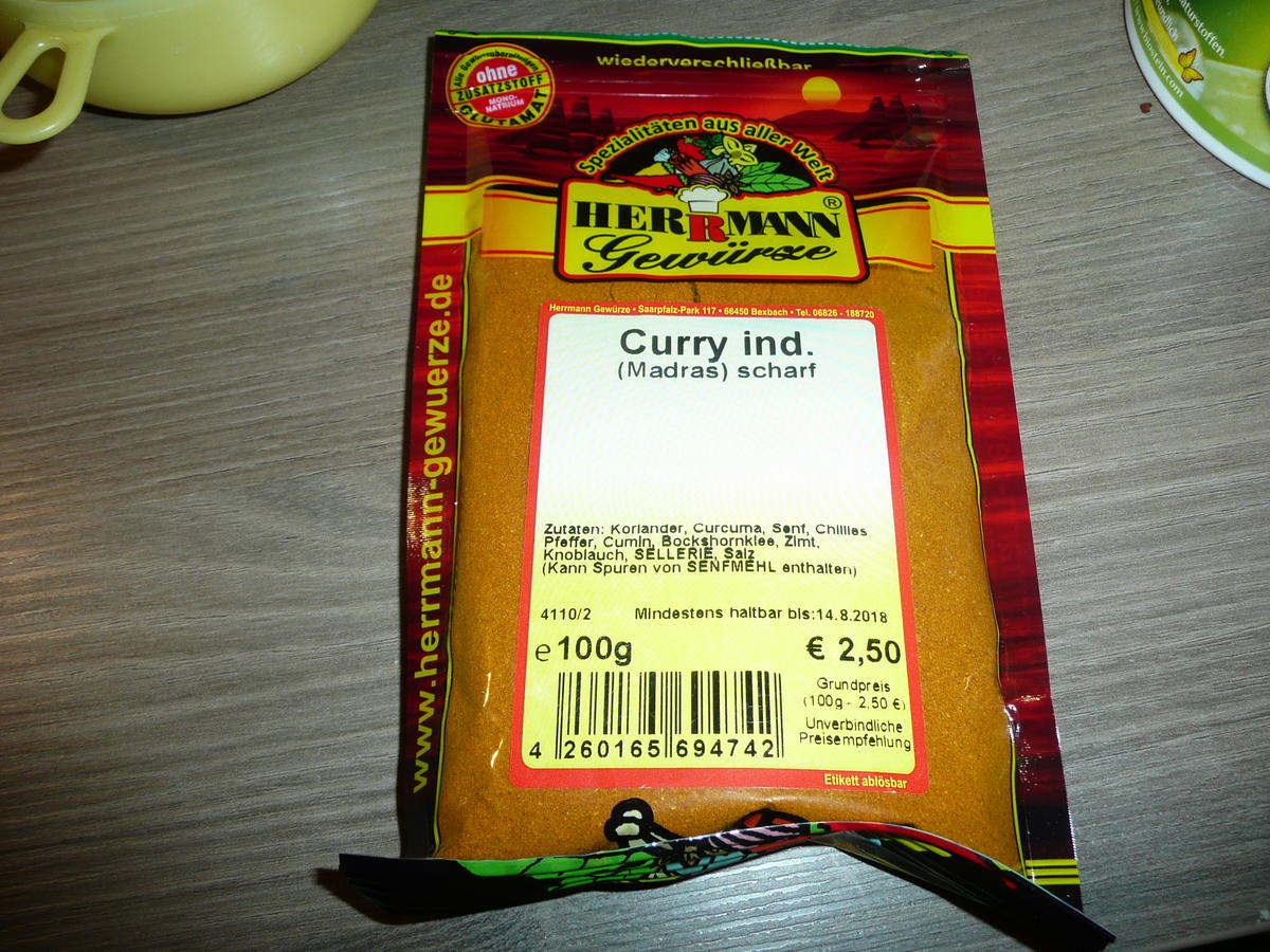 Puten Curry indisch. - Rezept - Bild Nr. 3862