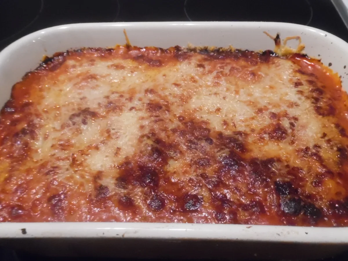 Cannelloni mit Kalbfleisch-Spinat-Füllung - Rezept - Bild Nr. 3854