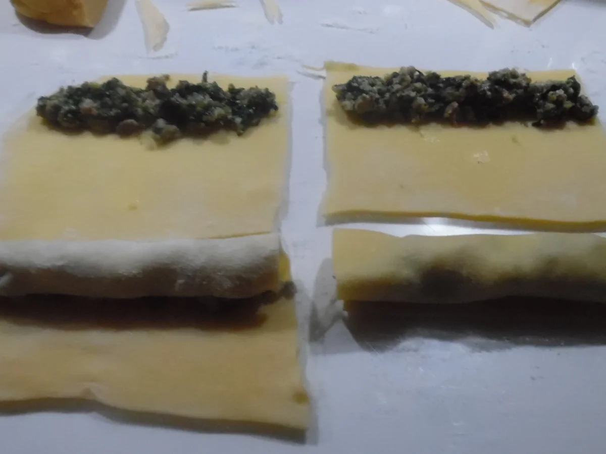 Cannelloni mit Kalbfleisch-Spinat-Füllung - Rezept - Bild Nr. 3858